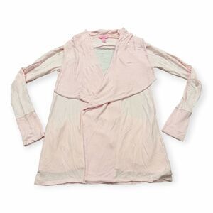 LILLY PULITZER Women’s Pink Long Sleeve Elyssa Wrap Cardigan Size Small